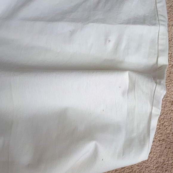 White Cotton Bermuda pants - Picture 3 of 6